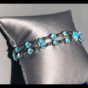 Diamond Blue Bracelet